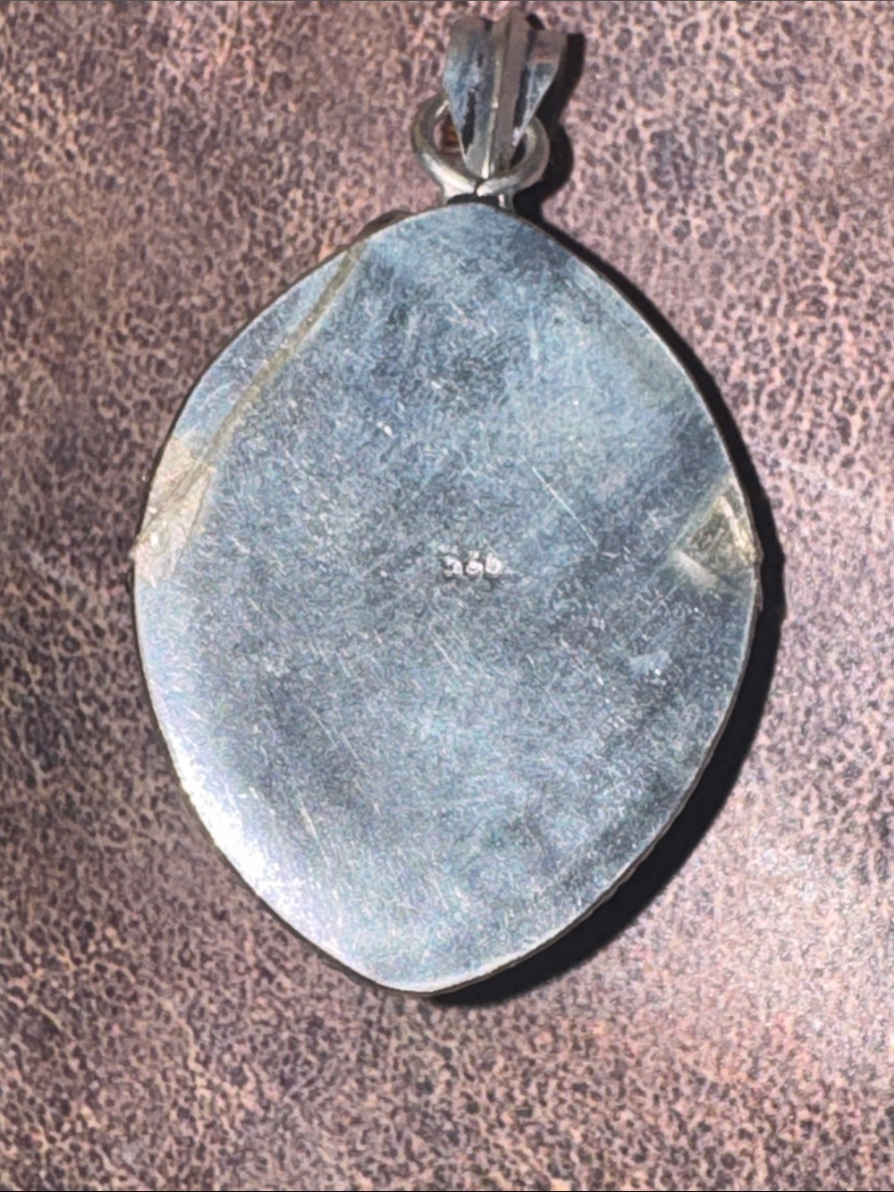 Labradorite Silver Locket - Picture 7 of 12